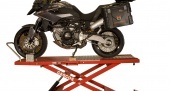 Hydraulic motorcycle table lift